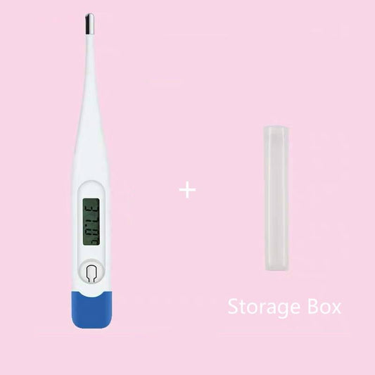 Digital liquid crystal thermometer baby child display fever body temperature measurement health care