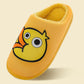 Couple Cotton Slippers Ladies Outer Wear Non-slip Soft Bottom Autumn and Winter Fleece Warm Slippers