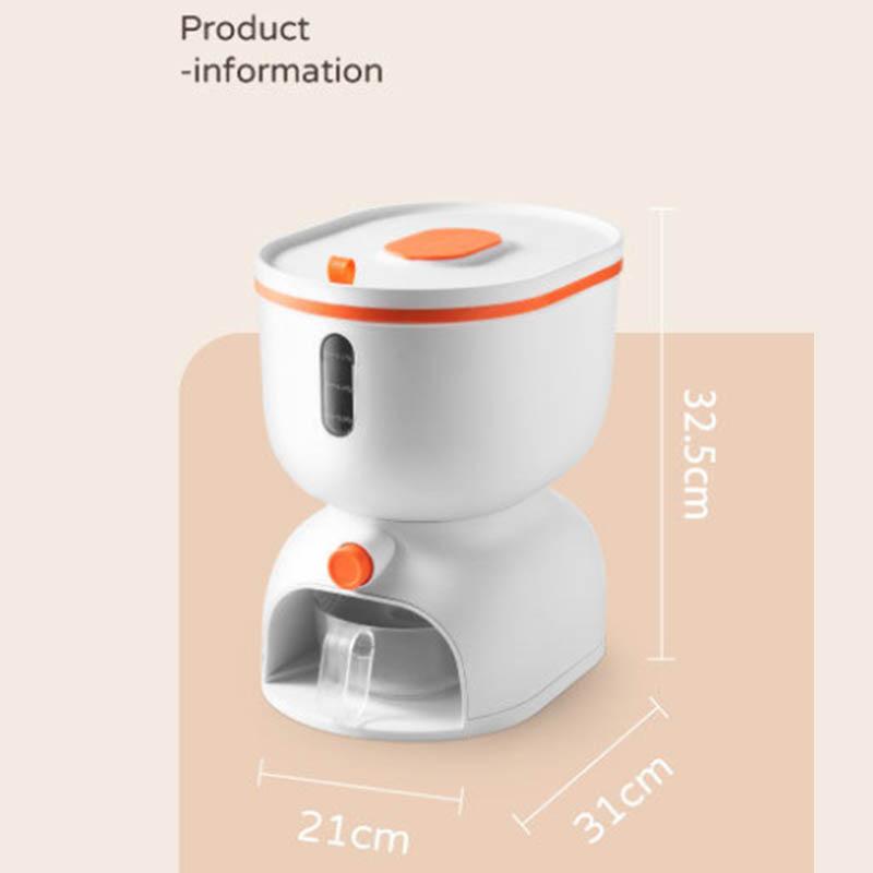 Household Insects Sealed Moisture-proof Multi-function Rice Cylinder Food Grade Storage Rice Can Kitchen Thickened Storage Bucket