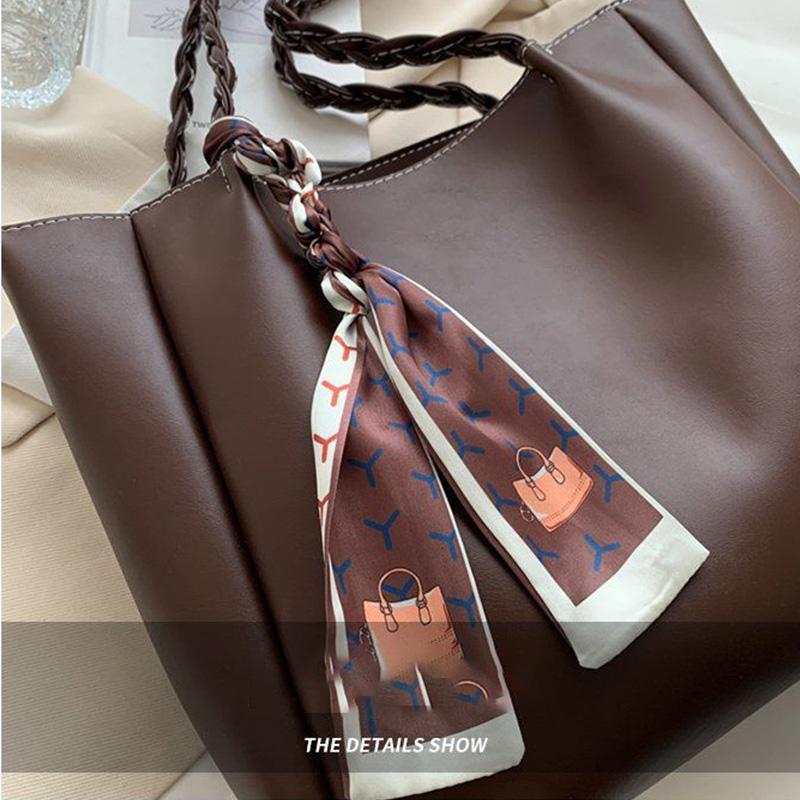 Women's Bags All-match Texture Shoulder Bag Simple Commuter Large Capacity Tote Bag