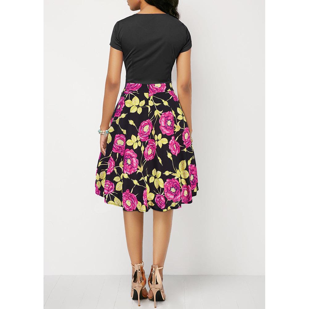 WTEMPO Skirt Large Summer Hight Waist Women Slim Casual Skirt