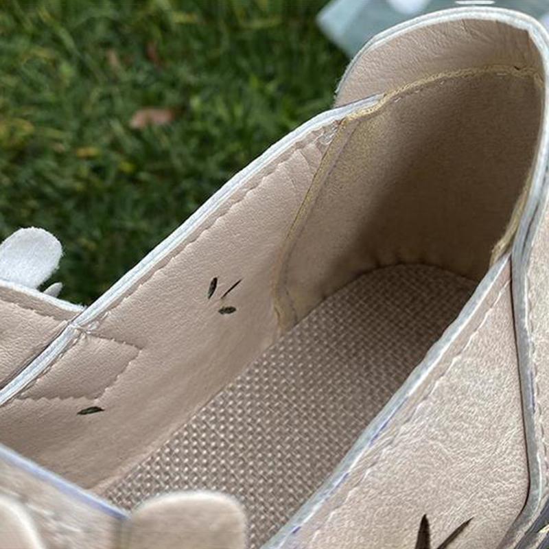 Artistic Women's Shoes Cotton and Linen Hollow Mesh Sandals Comfortable Big Head Doll Shoes Wild Retro Shoes Women's Moccasin Shoes