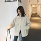 Autumn and Winter Casual Lamb-like Thickened Loose Cashmere Coat Women's Furry Jacket