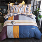 4 Pcs Set Pillowcase Soft Comfortable Bedding Set Home Quilt Cover Set Queen King Size