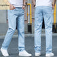 2021 New Spring and Autumn Thin Trousers Male Loose Trend Casual Pants Straight Solid Color Long Trousers