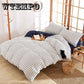Duvet Cover Pillowcase Bed Sheet Simple Boy Girls Bedding Sets 3/4Pcs Single