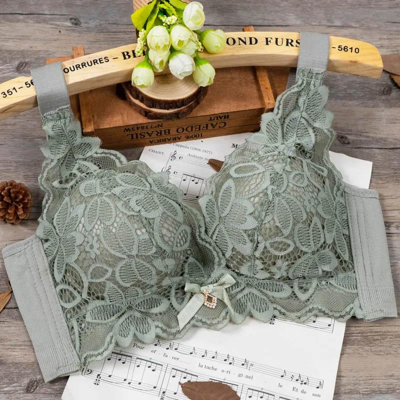 Large Size Sexy Bra Without Steel Ring Soft and Comfortable Light Underwear Women Gather To Adjust The Anti-glare Tube Top Bra