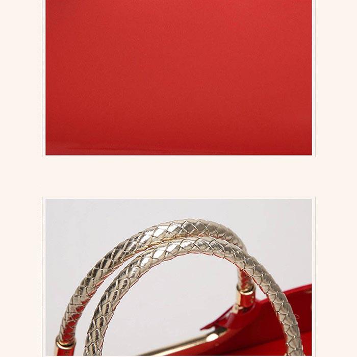 Glossy Patent Leather Women Clutch Shoulder Bags Fashion Banquet Evening Handbag Female Bag Totes