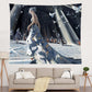 Net Celebrity Home Background Cloth Anime Ghost Knife Two-dimensional Tapestry Student Dormitory Bedroom Decorative Wall Covering