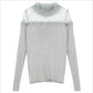 Mesh Off Shoulder Sweater Ladies T-Shirt Spring Summer Sexy Lace Slim Fit Long Sleeve Knit Pullover Bottoming Top