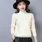 Winter Autumn Turtleneck Sweater Women Knitted Soft Pullover Sweater Female 2019 Fashion Pullovers