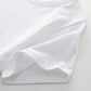 Pure Cotton Short Top Summer Casual Thin Section Loose Solid Color Printing Fashion Short-sleeved T-shirt Women