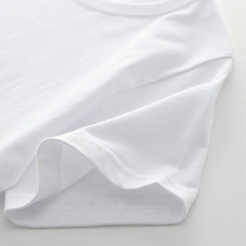 Pure Cotton Short Top Summer Casual Thin Section Loose Solid Color Printing Fashion Short-sleeved T-shirt Women