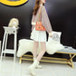 Autumn  Women Fashion Sweater Casual Knitting Sweater  Round Neck Pullovers Loose Casual Long Sleeve Sweater