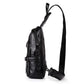 Chest Bag Men's Large Capacity with Headphone Hole Messenger Bag Outdoor Riding Sports Shoulder Bag