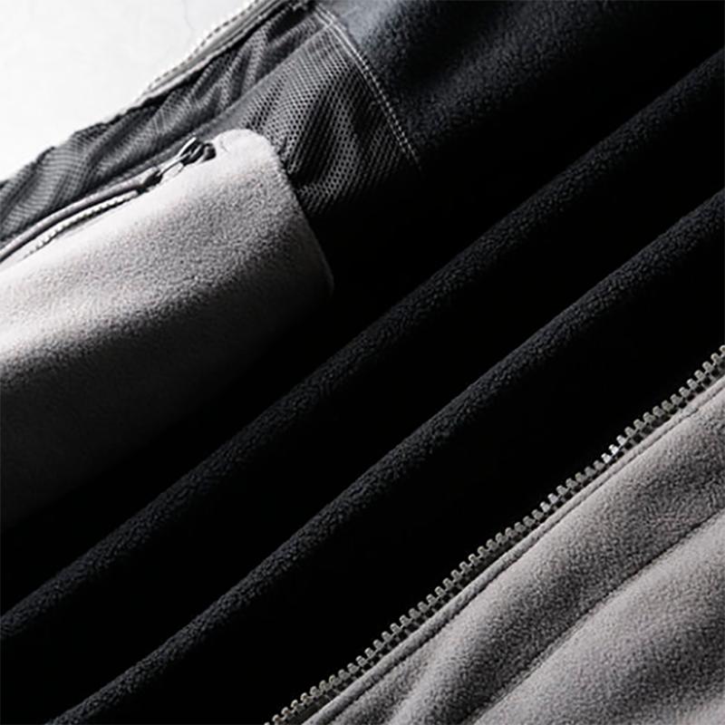 Functional Outdoor Cold-proof Large Size Autumn and Winter Men's Warm Fleece Jacket