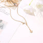 Jewelry Europe and The United States Sexy Stars Moon Pendant Simple Wild Necklace Female Accessories