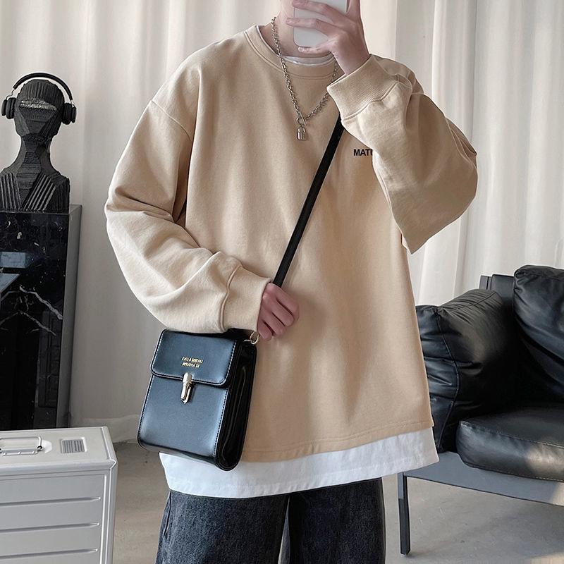 Sweatshirt Men's Spring and Autumn Student Long-sleeved Loose Couples Coat