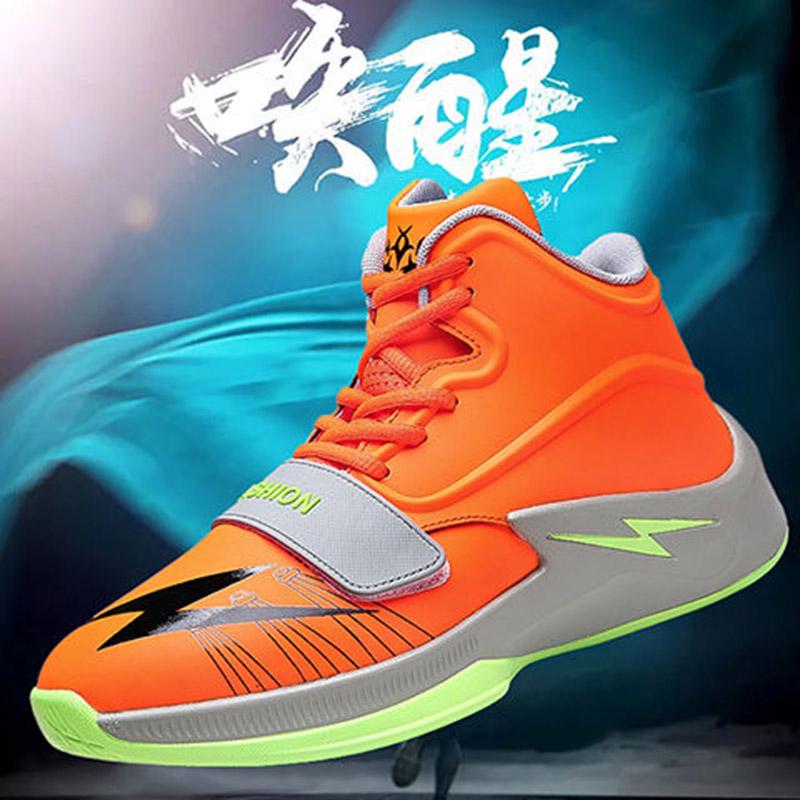 Men Non-slip Shockproof Basketball Shoes Sneakers Breathable Running Shoes Outdoor Tactical Boots
