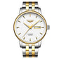 Automatic Watch Men Crystal Decoration Dial Sub-dial Mechanical Watches Strap Watch
