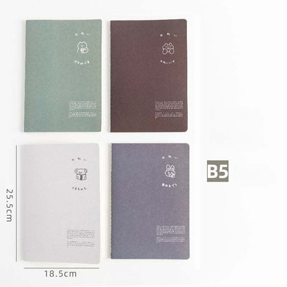 Thickened Car Line Book Set Soft Surface Copy Homework Book Student Stationery