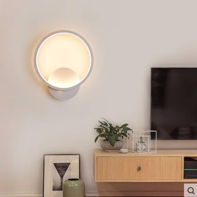 Led Bedroom Bedside Wall lamp Creative Modern Lamp Art Wall lamp Acrylic Corridor Staircase Lights