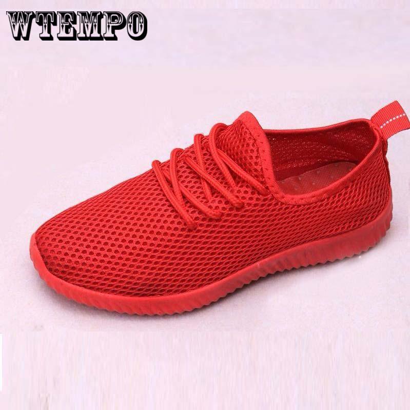 Women Black Sneakers Summer Fashion Mesh Lace Up Casual Shoes Ladies Flat Shoes