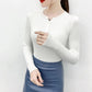 Sweater Women's Pullover Knitwear Long-sleeved Korean Version of Solid Color Slim Tops Trending Sweaters Autumn and Winter Top