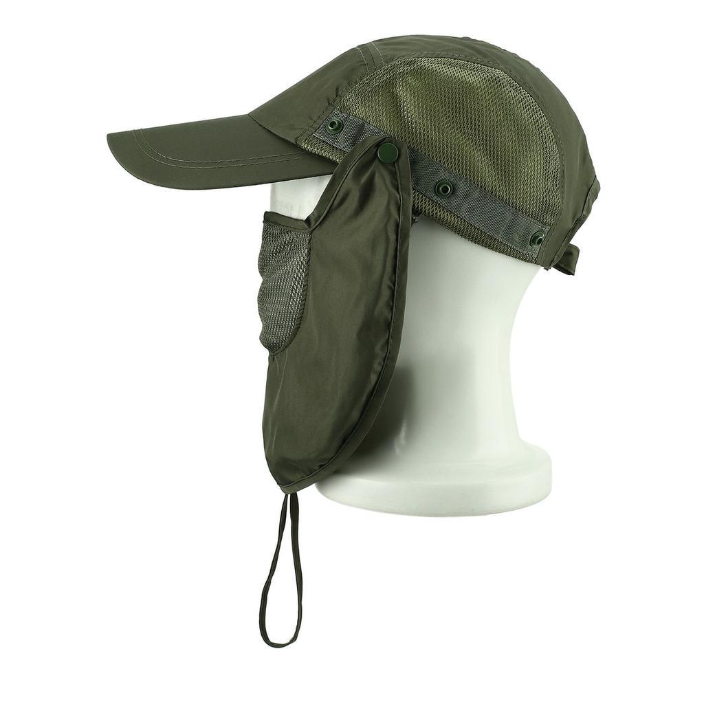 Quick Dry Unisex Outdoor Sport Fishing Hiking Face Neck Cover Sun Cap Sunshade