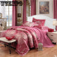 Europe Luxury Bedding Set Jacquard Bedspread Quality Duvet Cover Double Bed Sheet Pillowcase