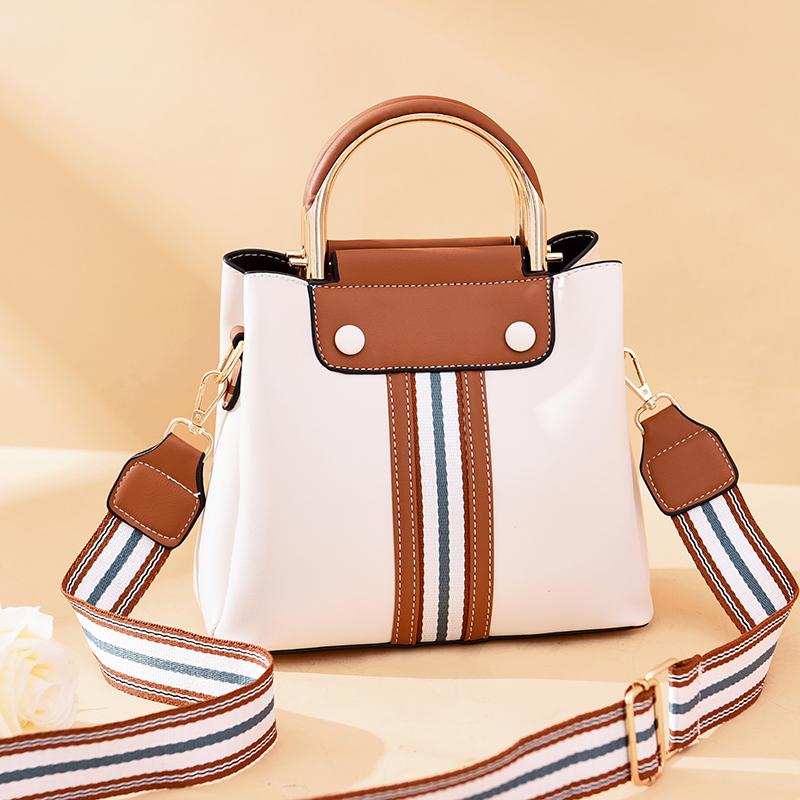 Women Three-layers Waterproof  Crossbody Bag Genuine Leather Hand Bag Multifunction Shoulder Bag