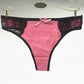 6 Pcs/Lot Fashion Brand Briefs Women's Sexy Cotton Soft Underwear Thong Panties Lace G-string