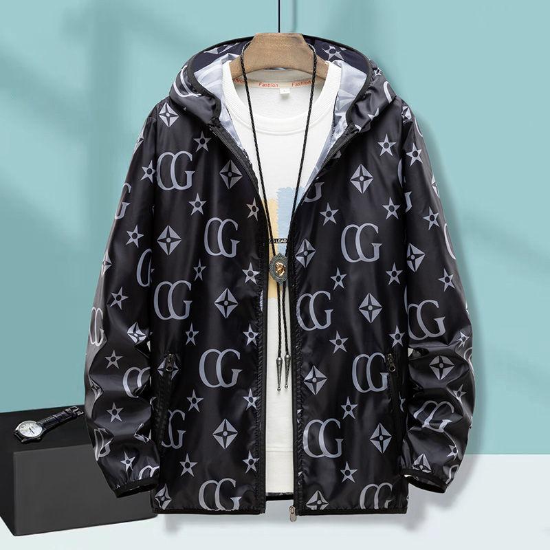 Summer Men's New Thin Section Breathable Boys Youth Student Jacket
