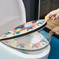 Toilet Seat Covers Toilet Seat Cushion Lavatory Cover Mat Washable Cat Bear Cartoon Cute Bathroom Toilet Seat Cover with Handle Winter Thick Warm