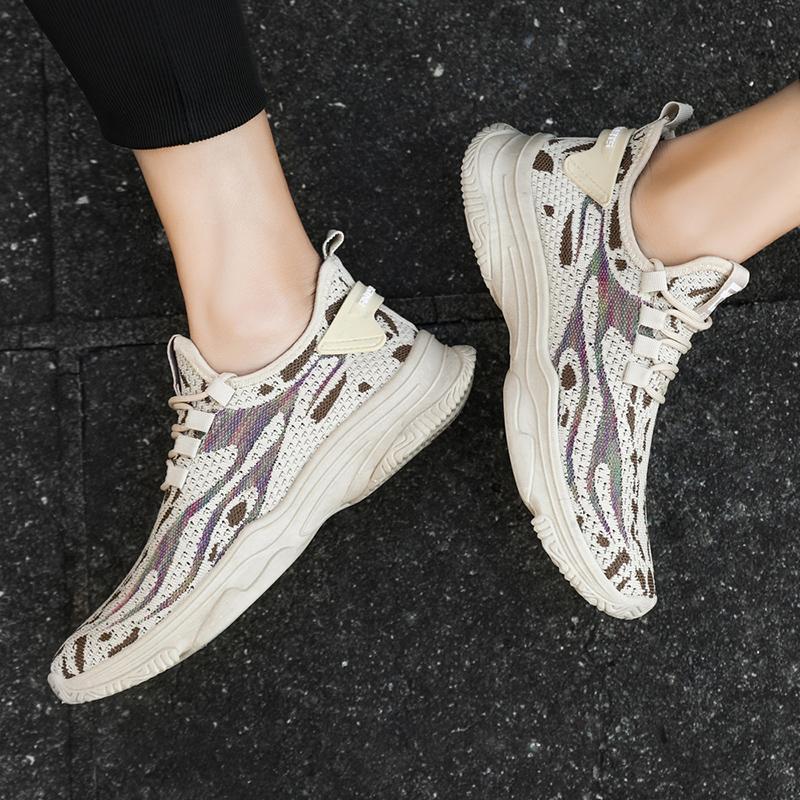 Spring Men's Sports Casual Shoes Breathable and Comfortable Men's Shoes Trendy Fashion Running Shoes
