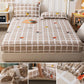 Four Seasons Fitted Single-piece Bed Cover Non-slip Fixed Bed Cover Simmons Mattress Dust Protective Cover