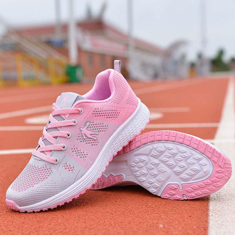 35-41 Women Air Cushion Sneakers Casual Basketball Shoes Non-slip Breathable Mesh Running Shoes