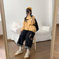 Pofulove Autumn Winter Japanese Sweet Cartoon Bear Sweater Female Students Loose Wild knitted Coat