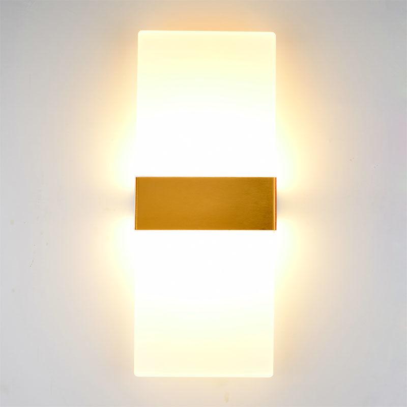 LED Wall Light Bedroom Bedside Light Living Room Balcony Aisle Wall Lamp Corridor Wall Sconce Lamp