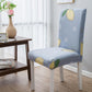 1Pc Geometric Dining Chair Cover Spandex Elastic Chair Slipcover Case Stretch Chair Covers for Wedding Hotel Dining Room
