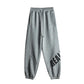 Fried Street Brand Personality Guardian Pants Women's Spring and Autumn Loose Binding Feet Thin Wide Leg Pants Casual Hip Hop Sports Pants Trend