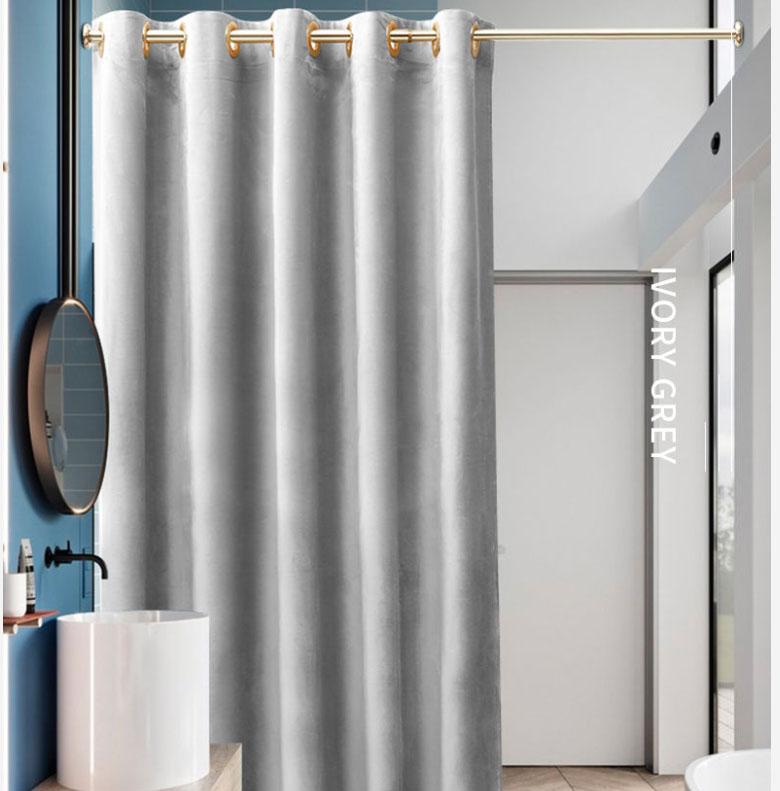 Shower Curtain, Waterproof Cloth, Mildew Proof Sanitary Partition Door Curtain, Bathroom Shower Curtain