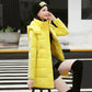 Women's Down Jacket Winter Korean Slim Slimming Down Jacket Plus Size Thick Mid-length Padded Jacket