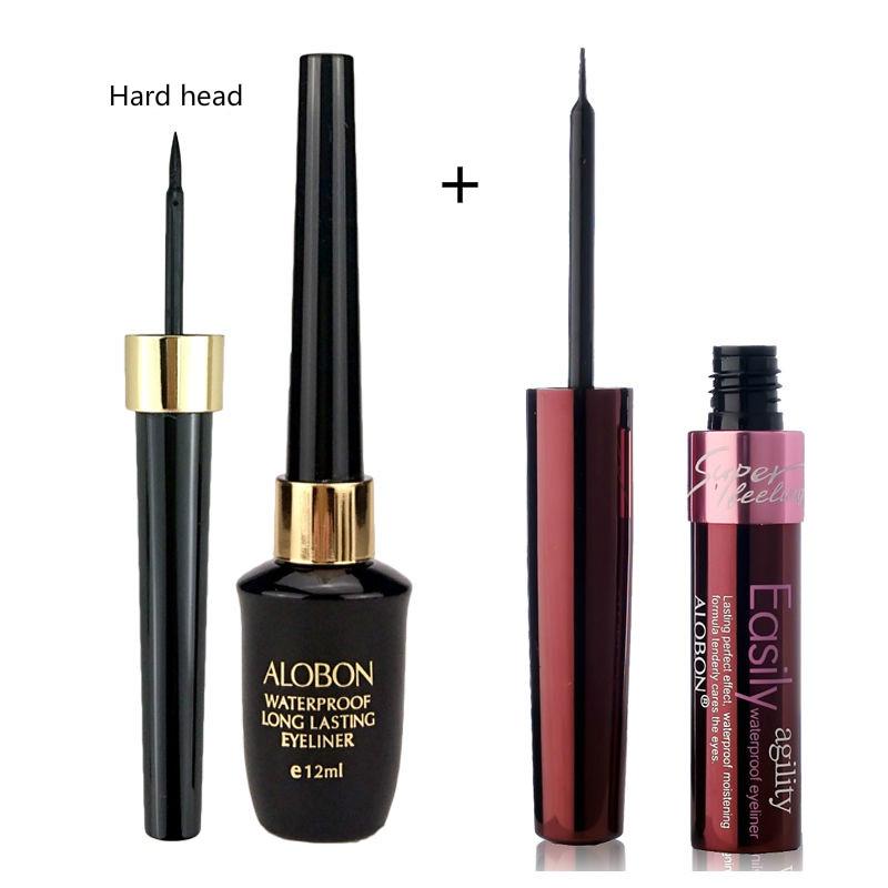 Fast-drying long-lasting non-staining eye makeup Eyeliner is smooth, ultra-fine soft tip, black pen
