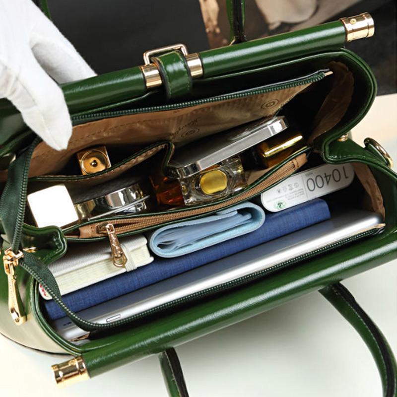 Ladies Handbags Large Capacity Brand Leather Bags Shoulder Crossbody Shopping Bags