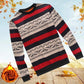 Autumn and Winter Thick Men's Round Neck Long-sleeved Sweaters Men's Warm Clothing Jackets Plus Velvet Thick Round Neck Sweaters for Men