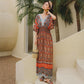 Indonesian Dress Female Thailand Bohemian Ethnic Retro Long Skirt Seaside Holiday Beach Skirt