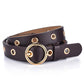 Women's Belt Simple and Fashionable All-hole Ring Belt Students All-match Casual Pin Buckle