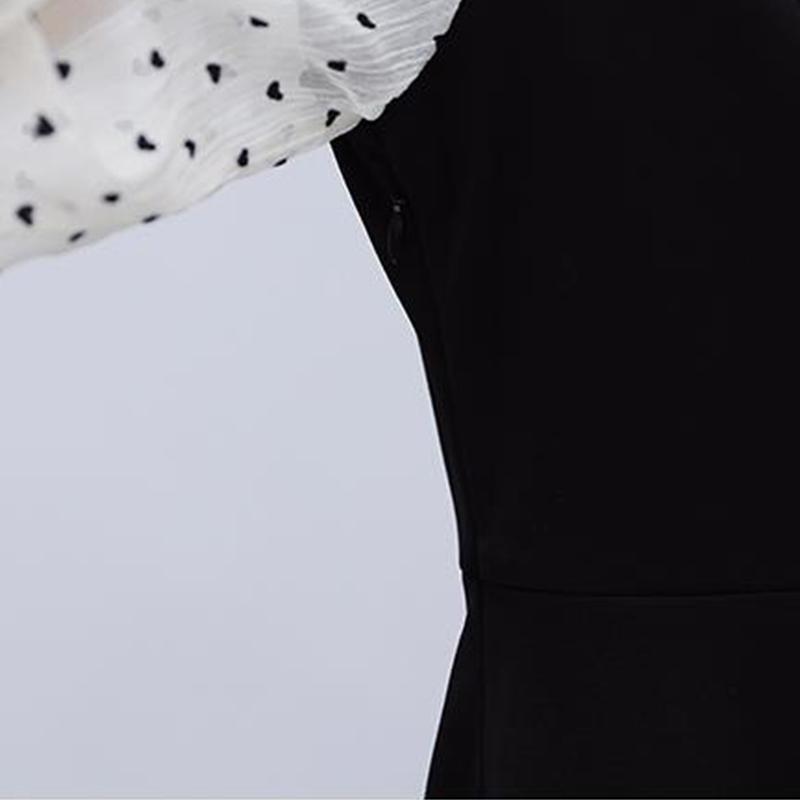 Women's Suit Collar Dress Spring Autumn Fashion In The Long Section Waist Slimming Age Reduction Stitching Dress