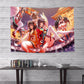 Anime Background Tapestry Dormitory Bedside Must-have Wall Cloth Household Room Decoration Hanging Cloth